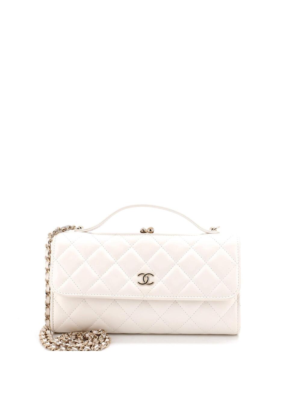 Chanel Flap Kisslock Phone Holder With #371226C40B